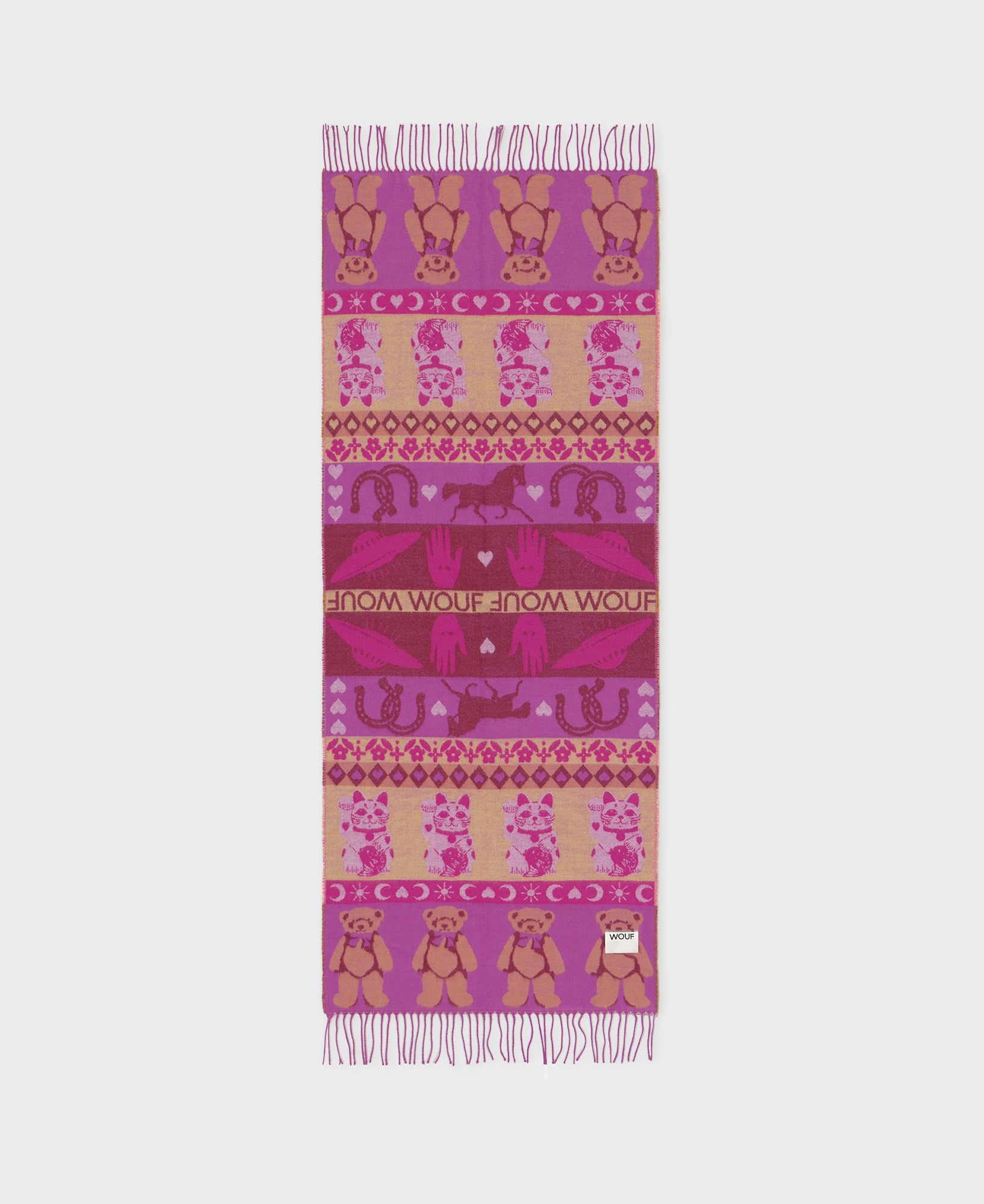 wouf-crochet-charpe-purple-gang-acrylique-recycl-170-cm image 4
