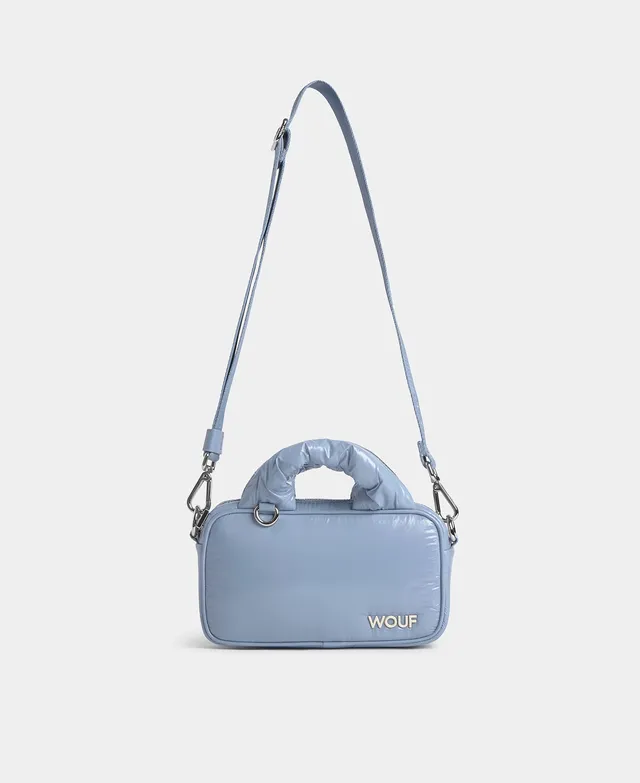 wouf-glossy-steel-mini-sac-nylon-recycl-20-cm image 1