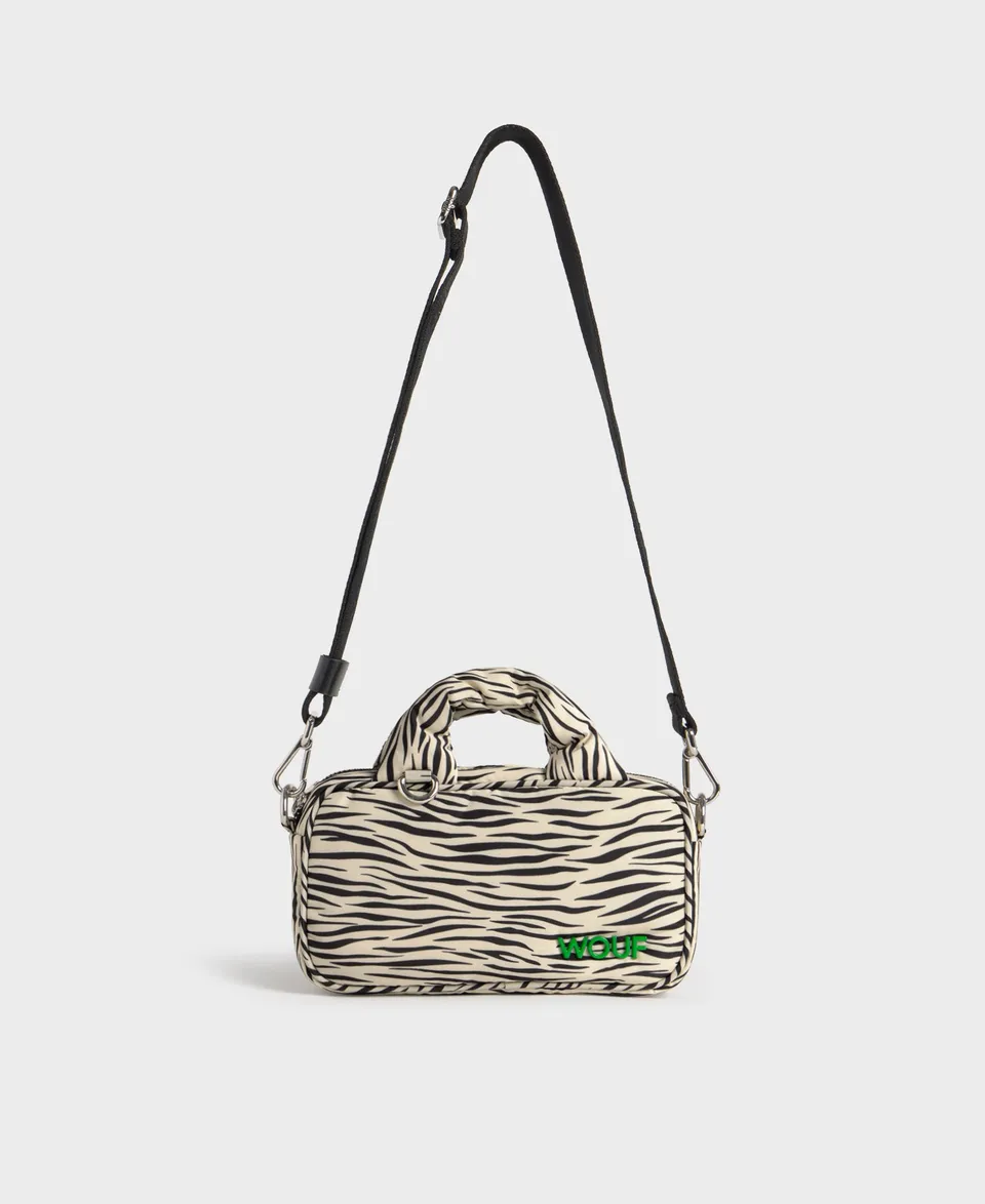 wouf-studio-zebra-hit-mini-sac-20-cm-imprim-z-bre image 1