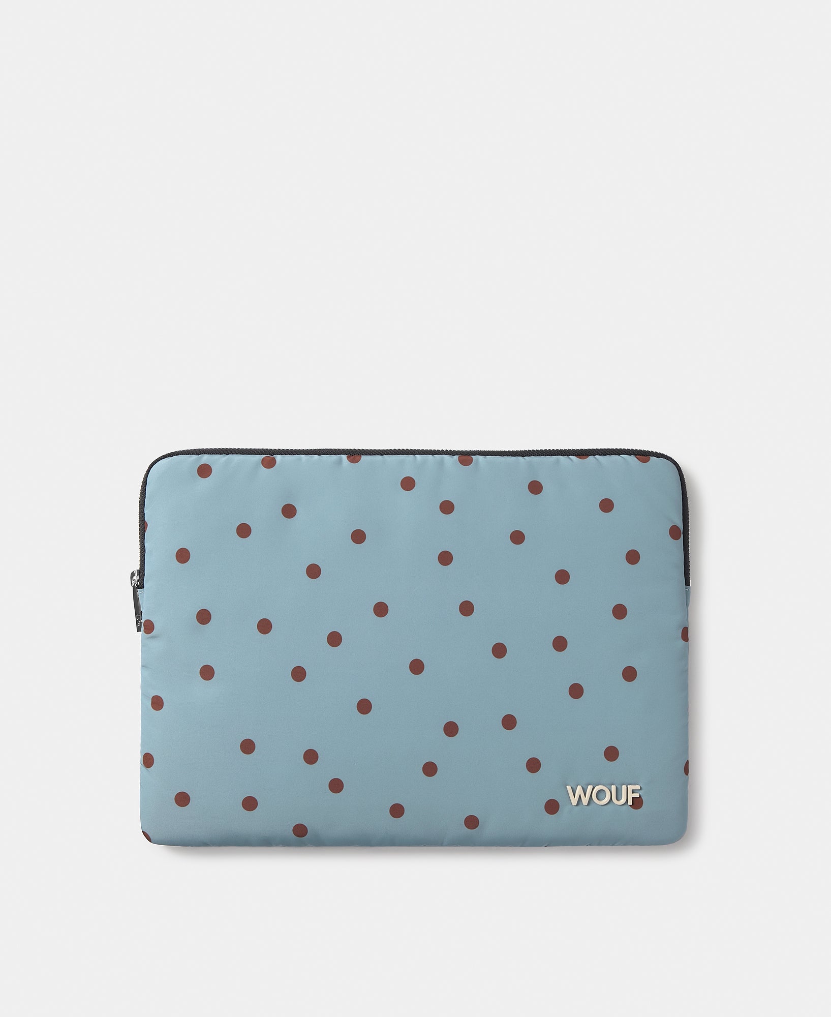 wouf-daily-housse-ordinateur-13-14-polka-matelass-e image 1