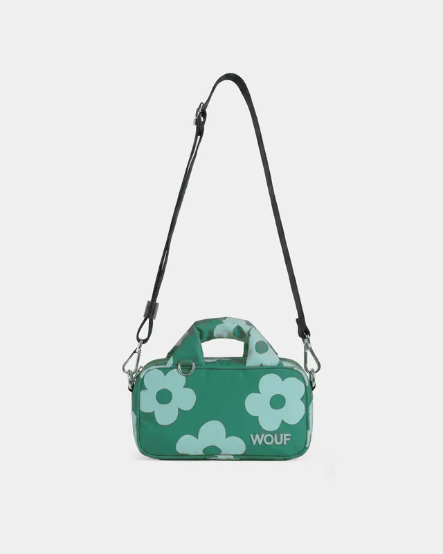wouf-studio-green-daisy-mini-sac-bandouli-re-fleuri image 1
