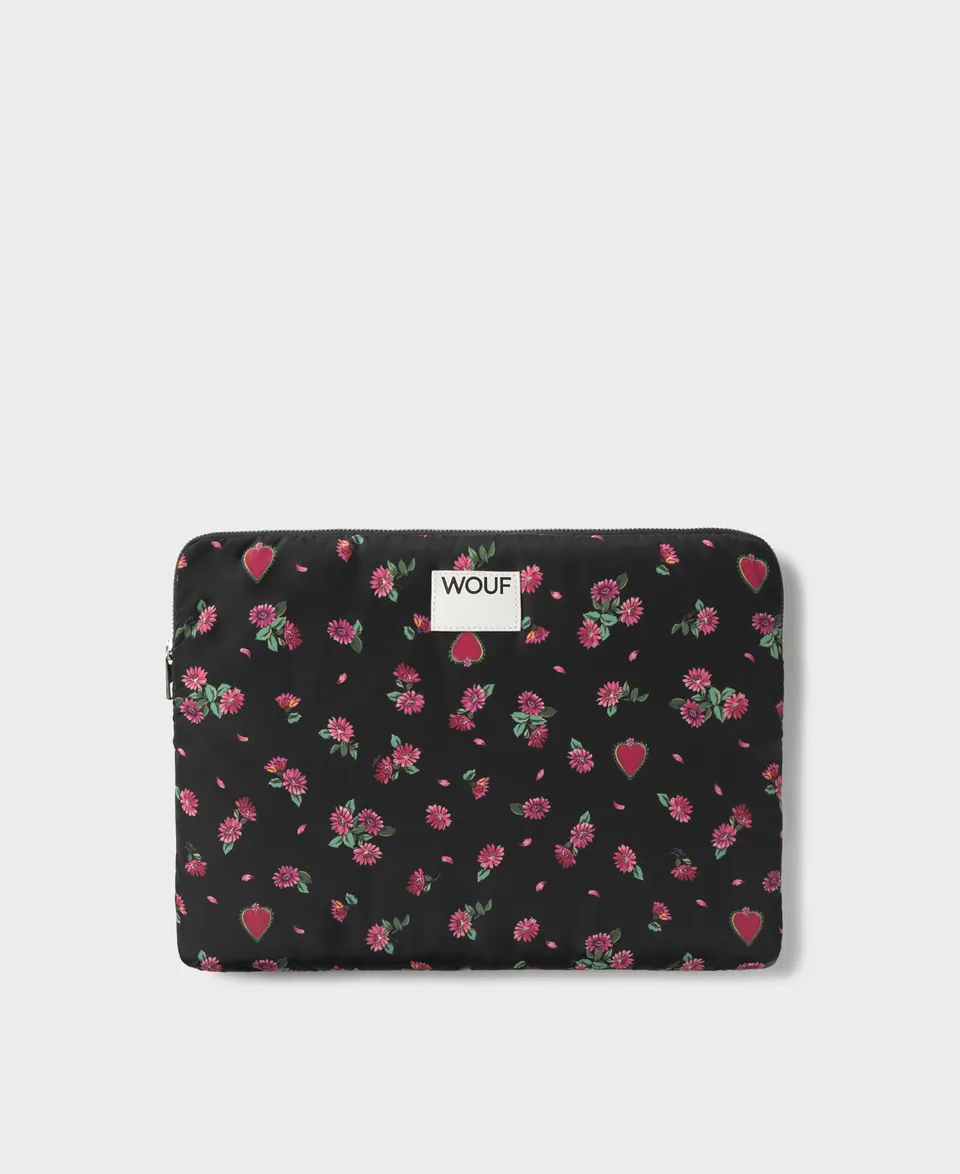 wouf-studio-housse-ordinateur-13-14-pouces-bloom-recycl-e image 1