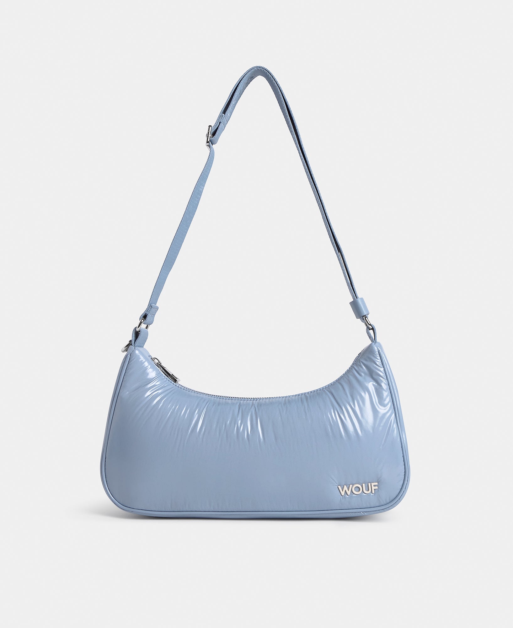 wouf-glossy-steel-sac-bandouli-re-nylon-33-cm image 1