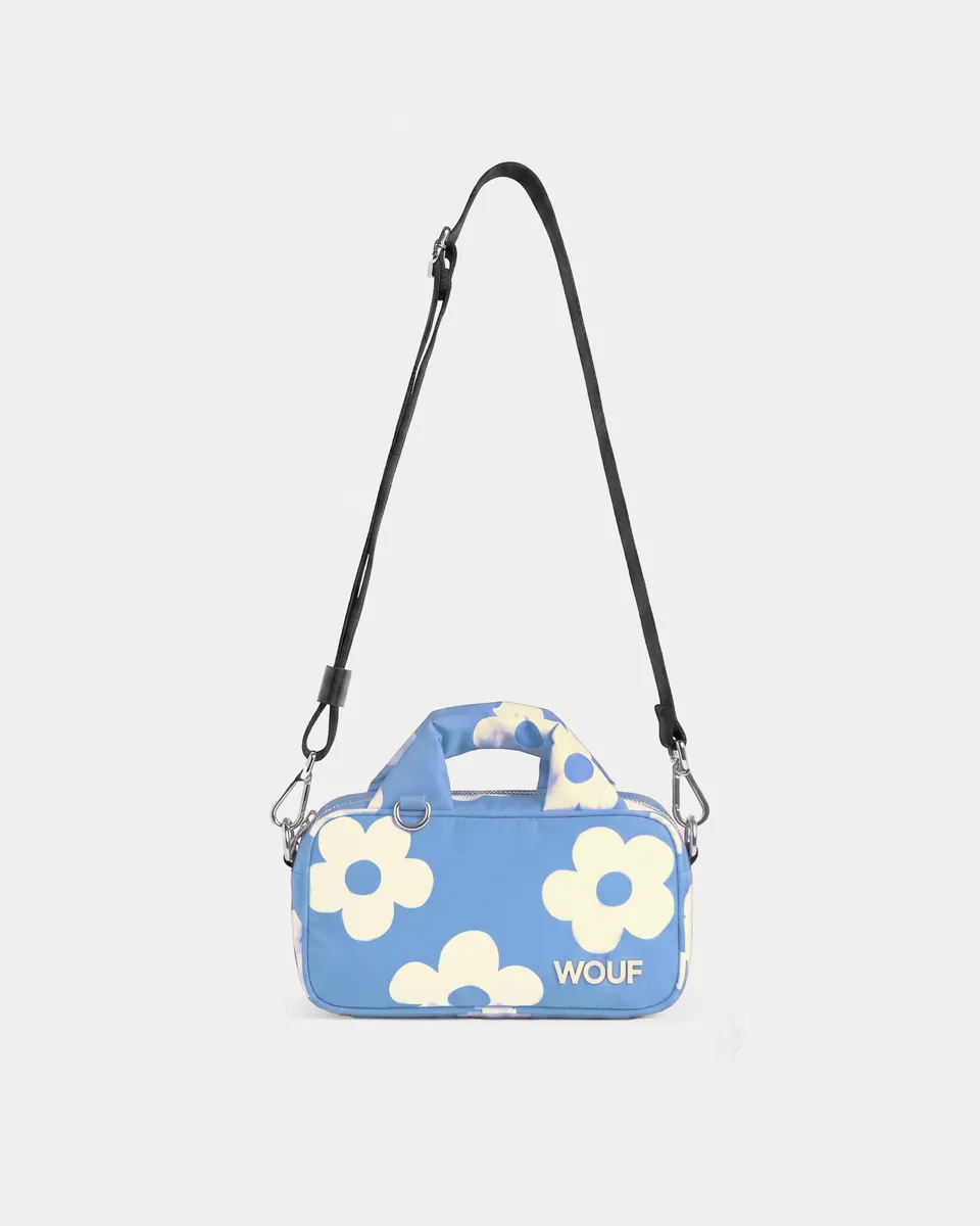 wouf-studio-mini-sac-blue-daisy-polyester-recycl-d-perlant image 1
