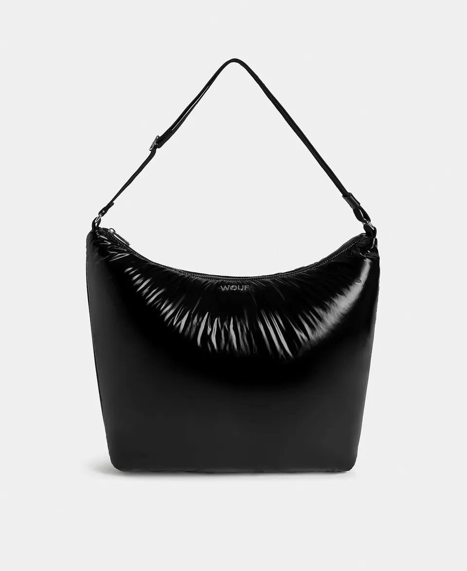 wouf-teddy-night-sac-hobo-noir-matelass image 1
