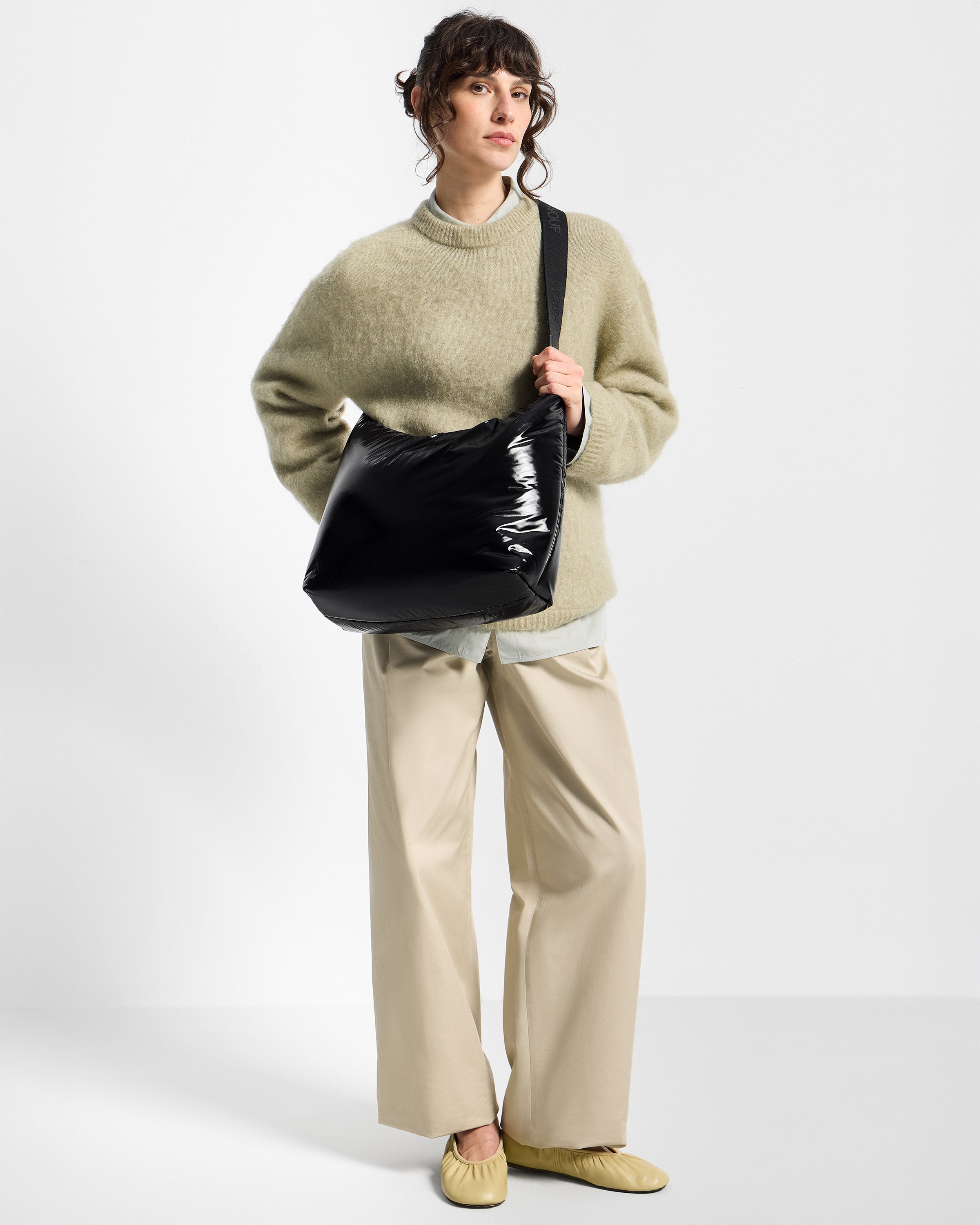 wouf-teddy-night-sac-hobo-noir-matelass image 2