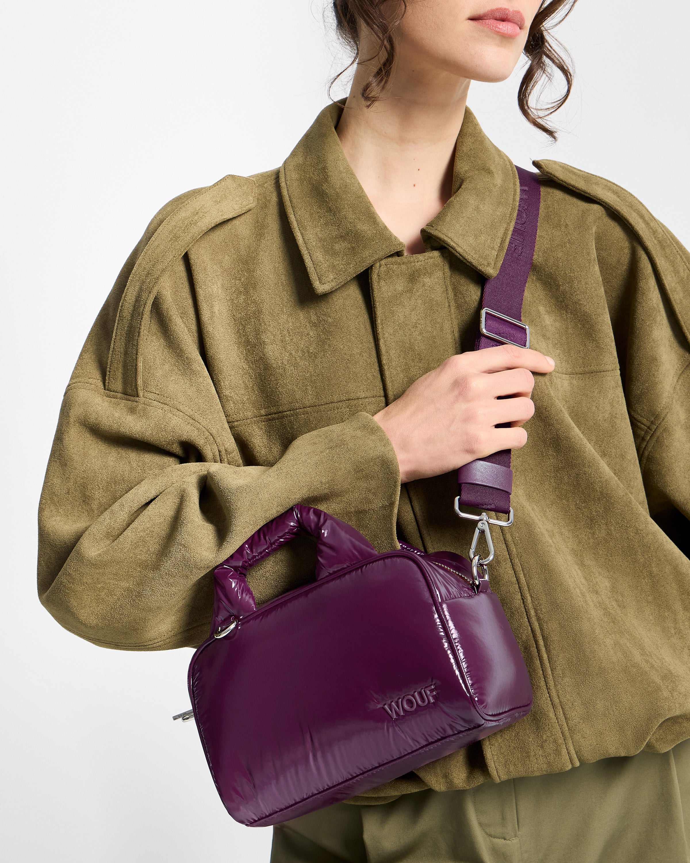 wouf-studio-plum-mini-sac-bowling-nylon image 2
