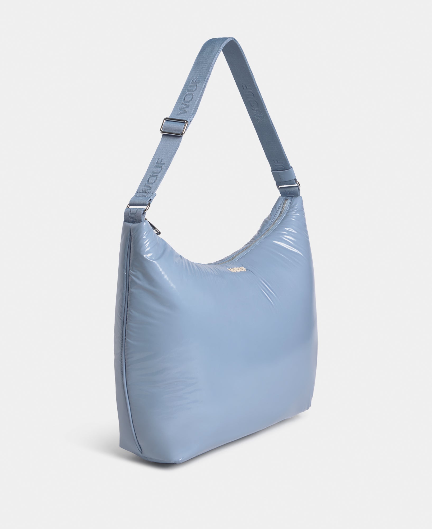 wouf-teddy-steel-sac-hobo-nylon-recycl-brillant image 4