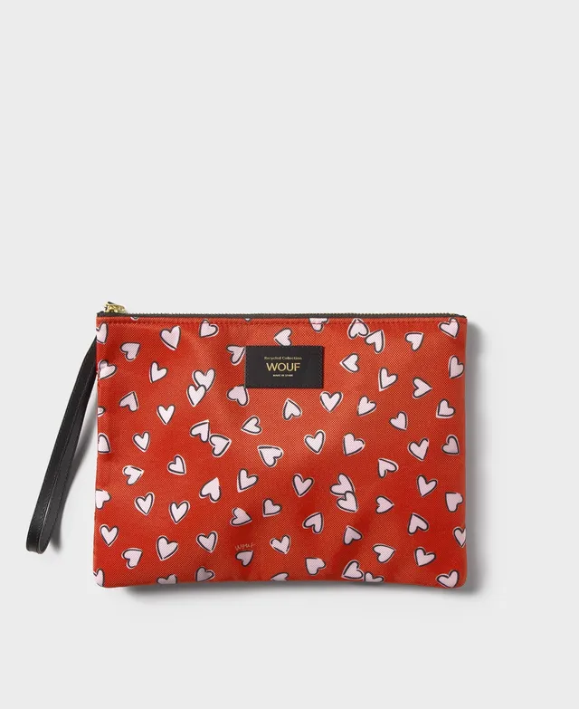 wouf-daily-pochette-xl-crush-tissu-recycl-26x19-cm image 1