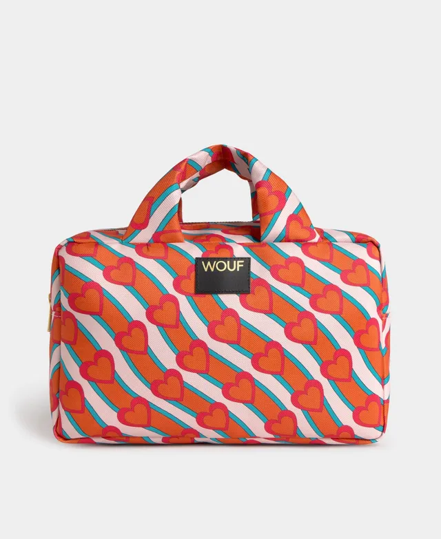 wouf-studio-heartbeat-grande-trousse-de-toilette-imprim-e image 1