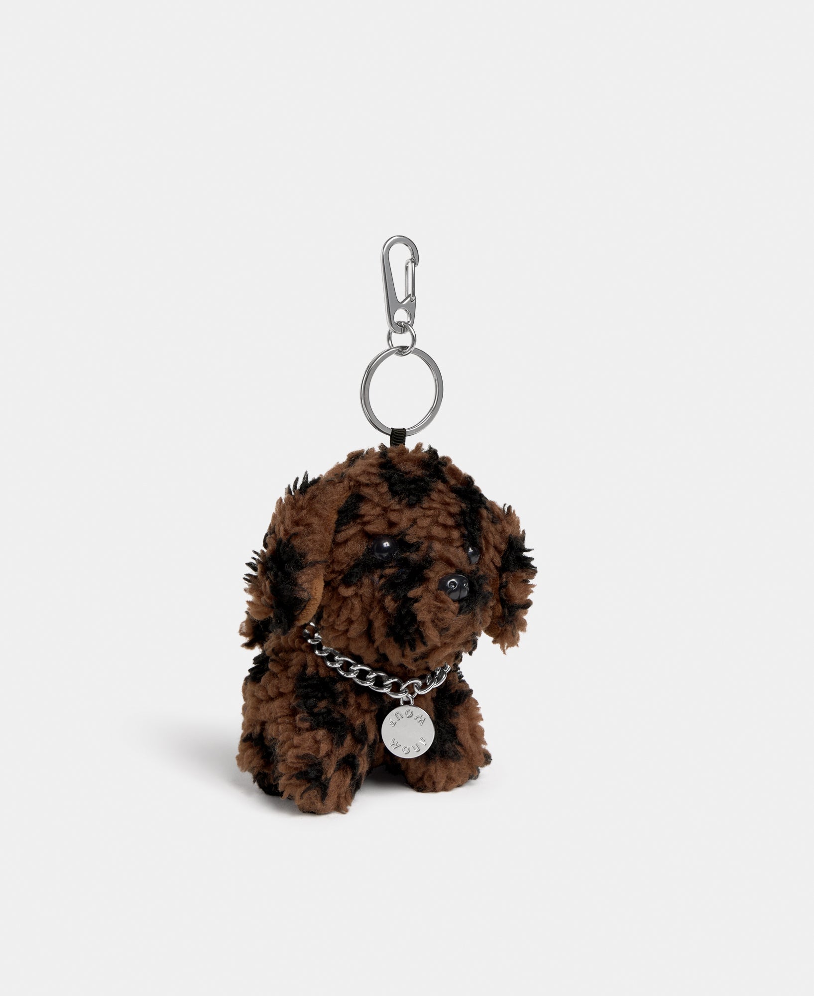 wouf-teddy-romy-dog-charm-porte-cl-s-peluche image 2