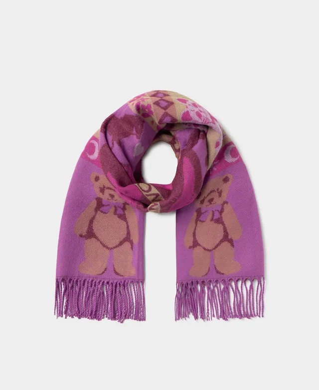wouf-crochet-charpe-purple-gang-acrylique-recycl-170-cm image 1