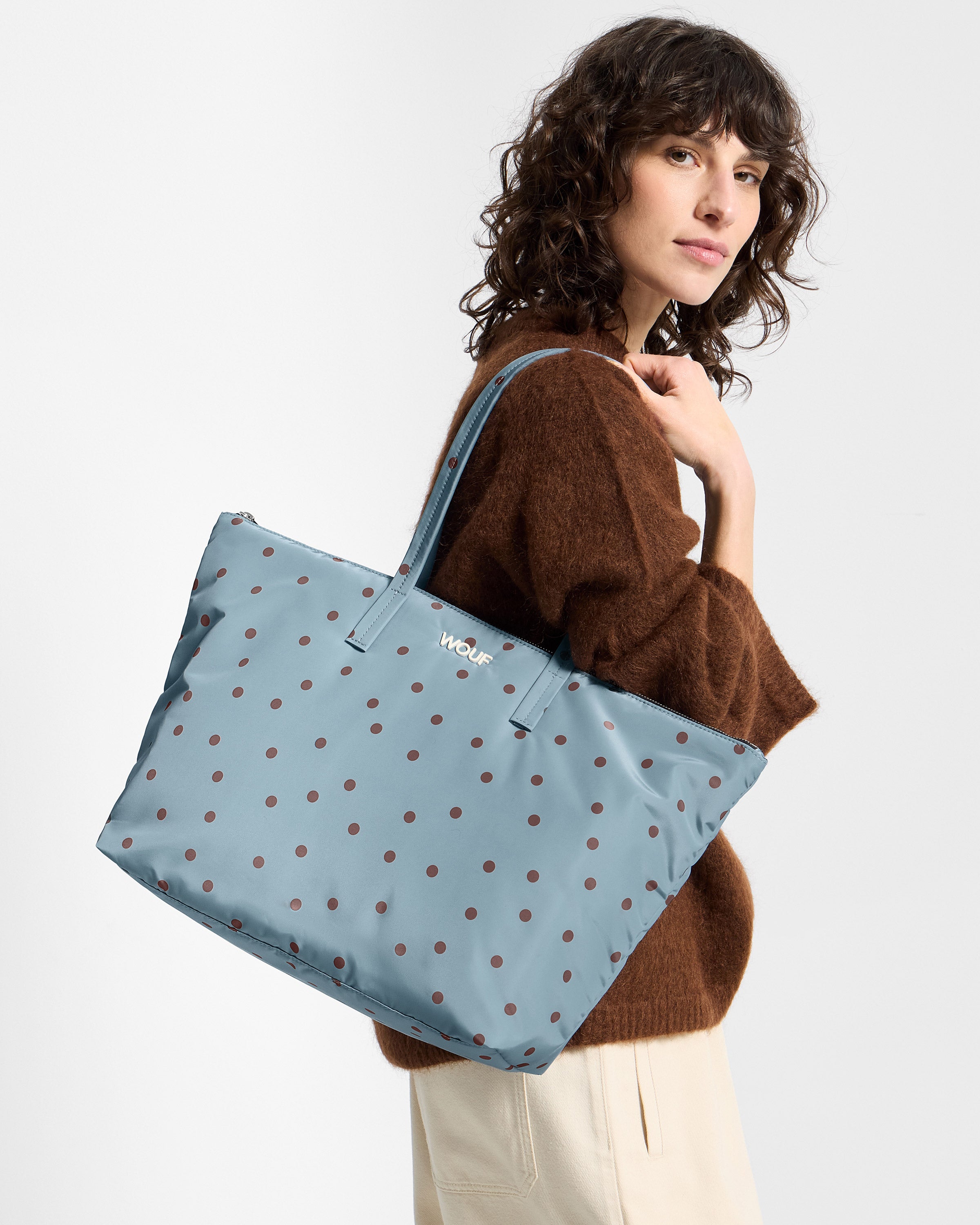 wouf-daily-polka-sac-cabas-matelass-polyester-recycl image 2