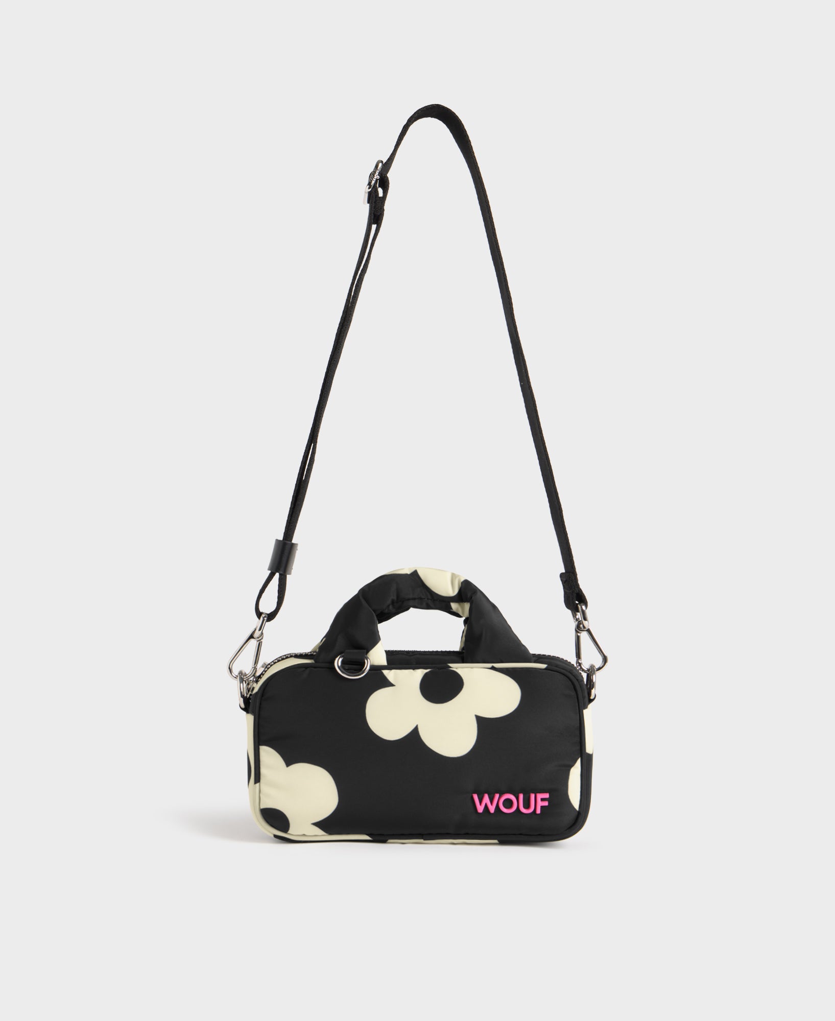 wouf-studio-night-daisy-mini-sac-matelass-fleuri image 1