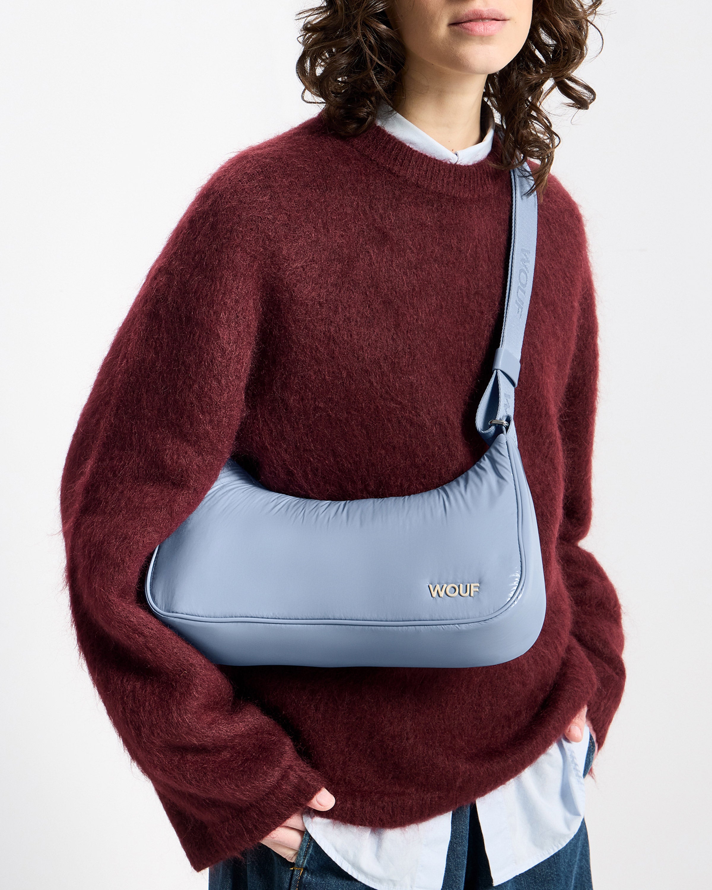 wouf-glossy-steel-sac-bandouli-re-nylon-33-cm image 3
