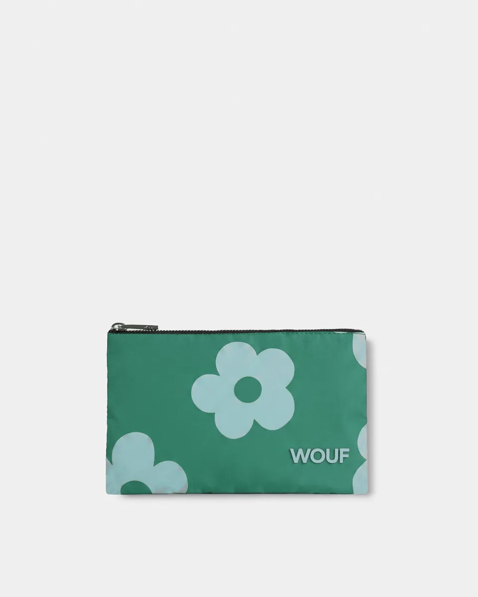 wouf-studio-green-daisy-pochette-matelass-e-recycl-e image 1