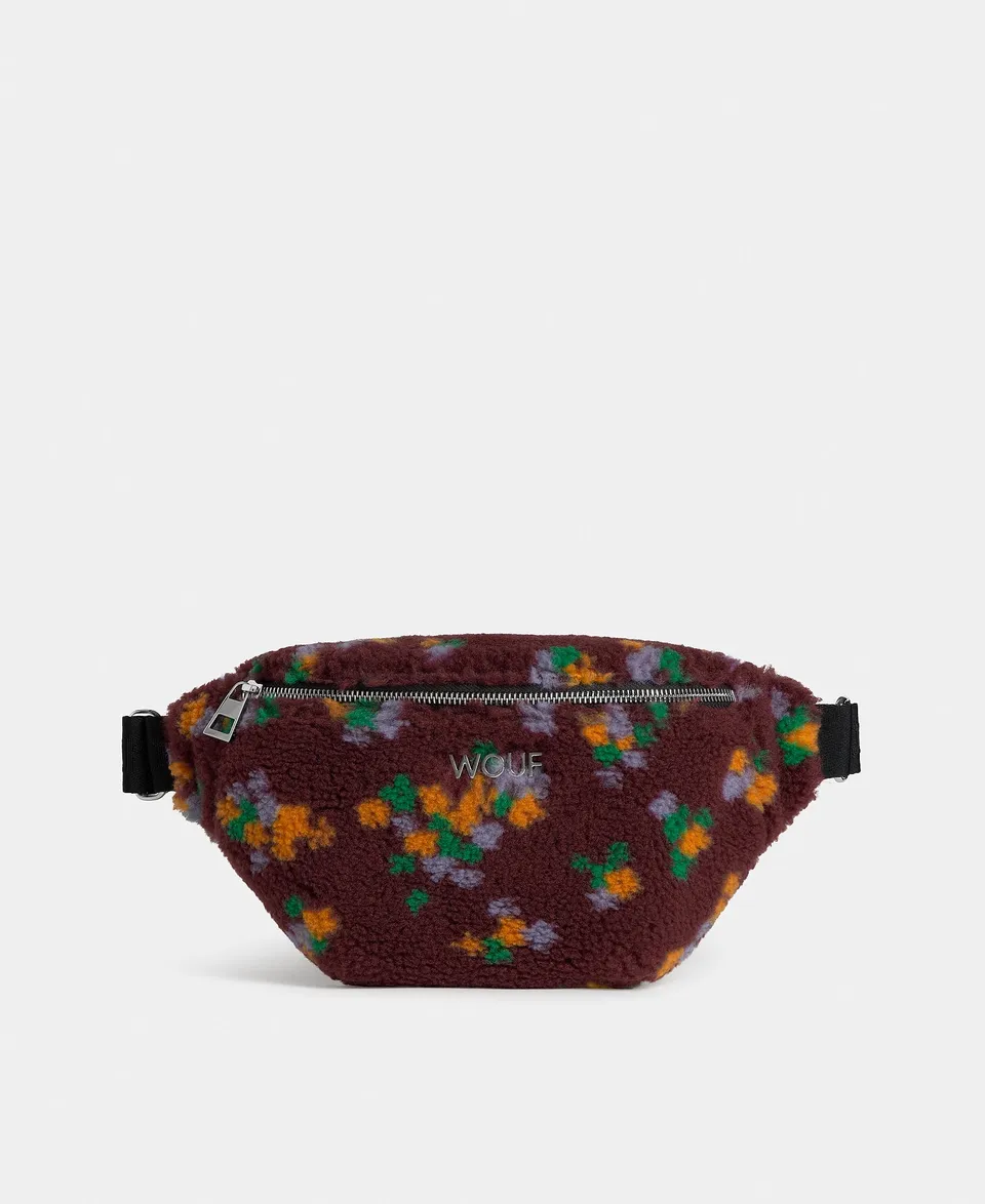 wouf-teddy-ella-sac-banane-teddy-cru-30-cm image 1