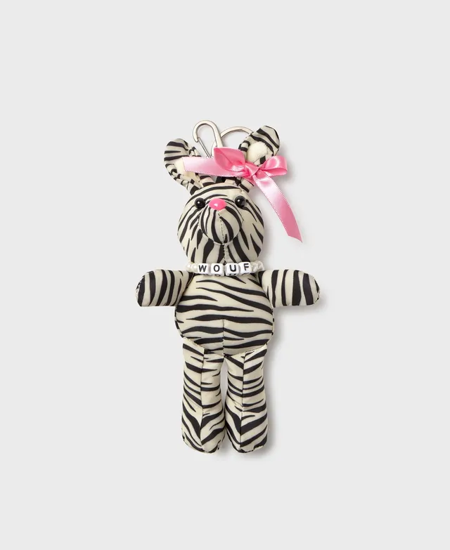 wouf-studio-zebra-hit-charm-sac-recycl-rabbit image 1