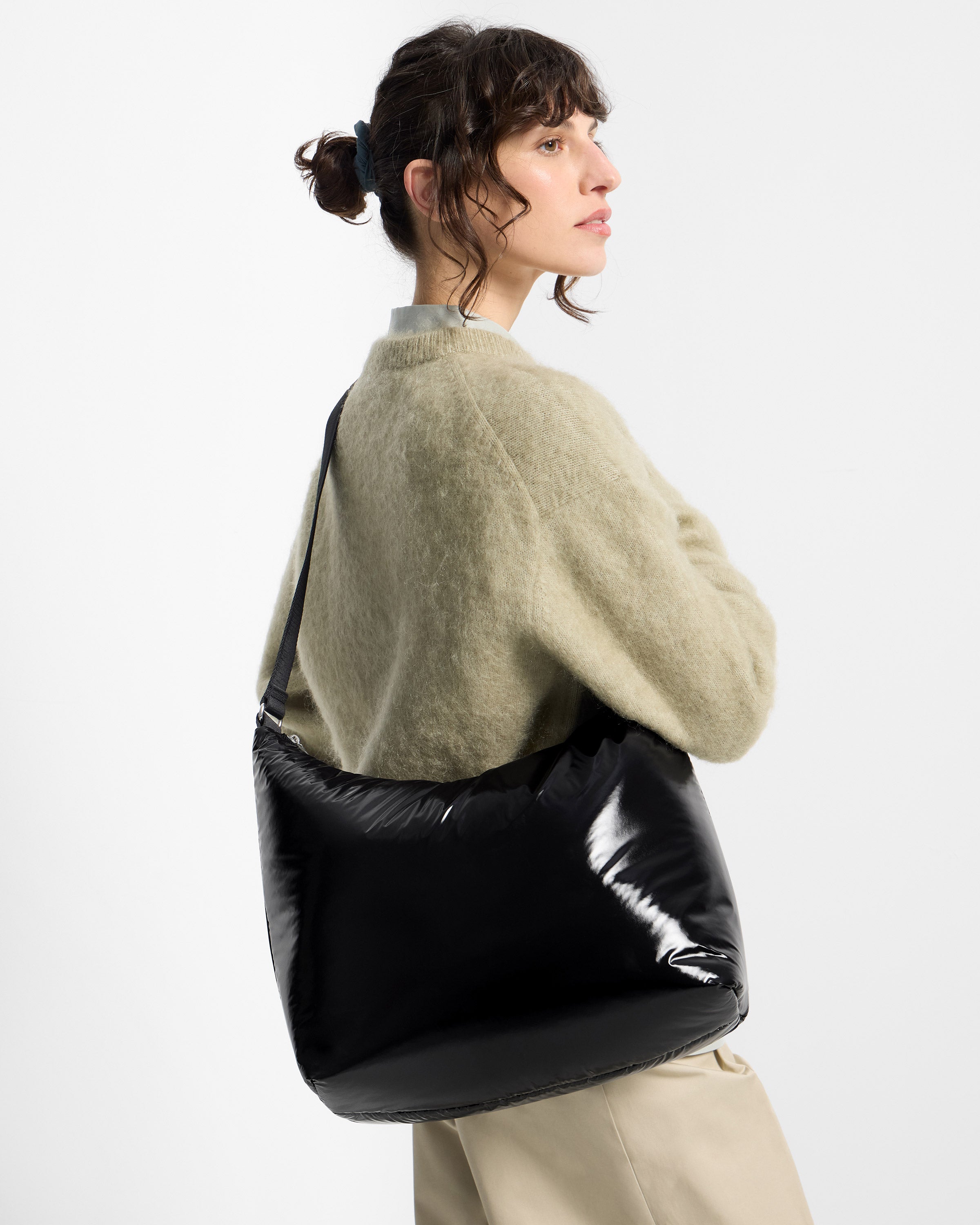 wouf-teddy-night-sac-hobo-noir-matelass image 3