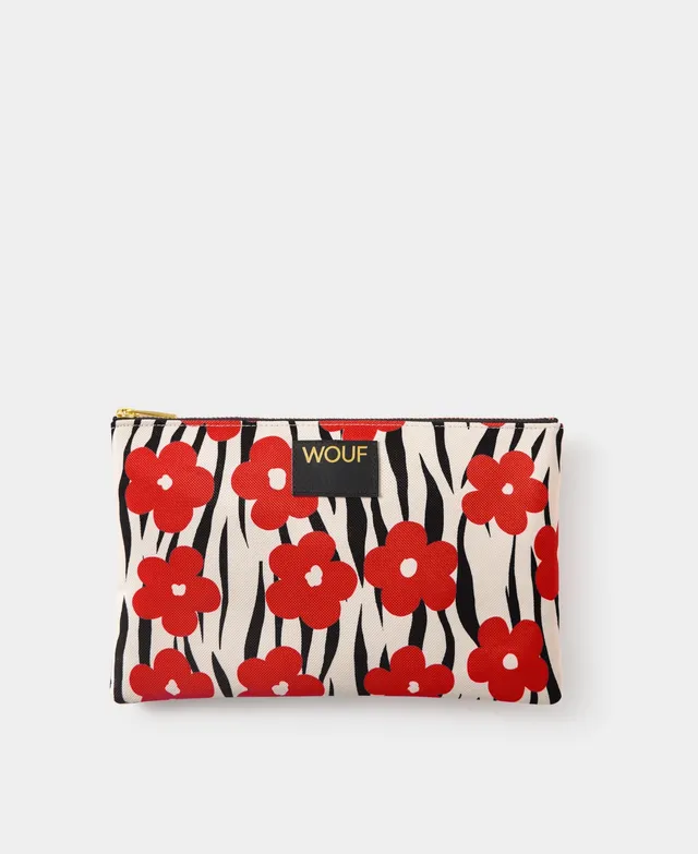 wouf-terry-wildflower-pochette-xl-imprim-e-26-cm-recycl-e image 1