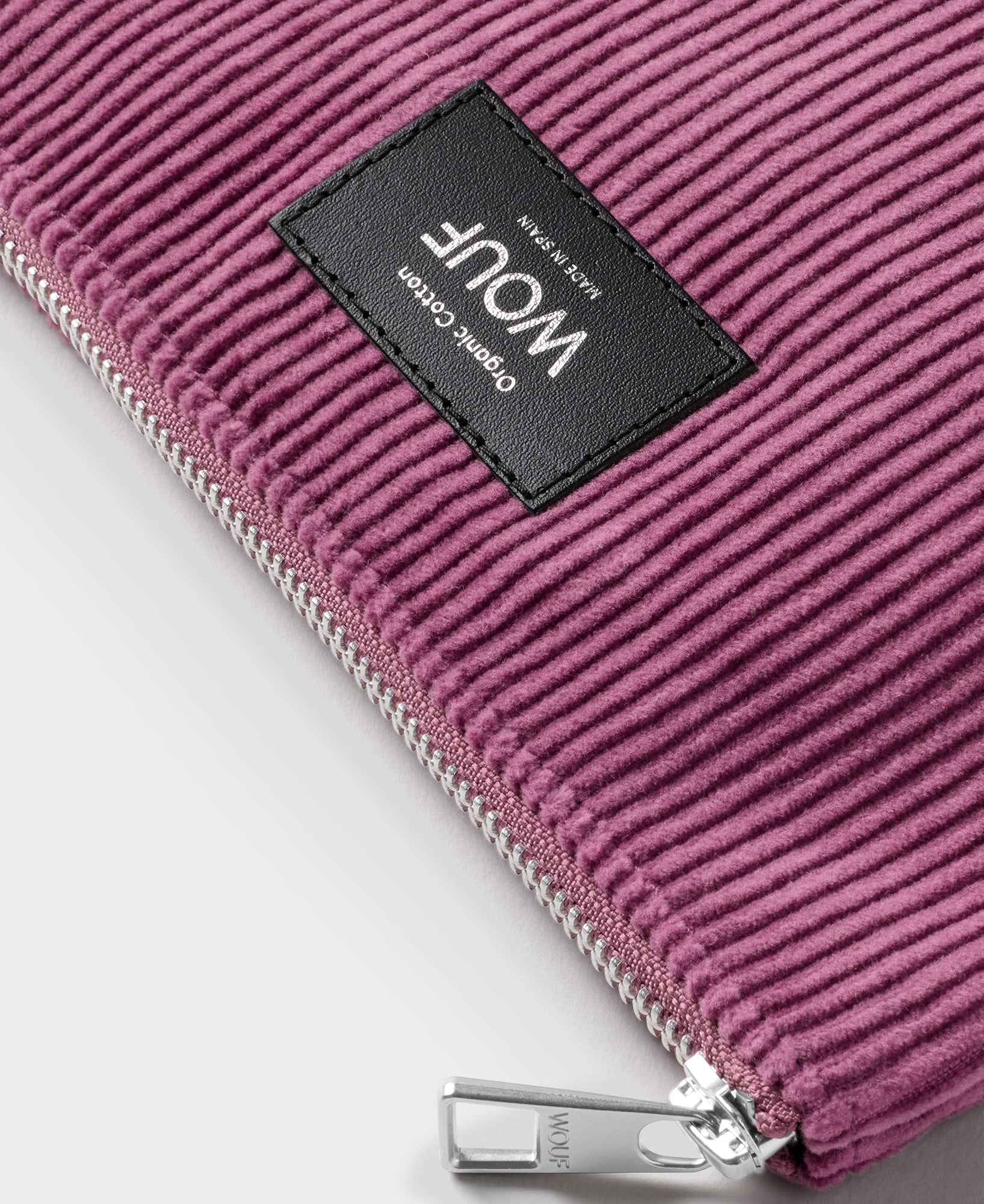 wouf-daily-pochette-mauve-moyen-coton-bio-velours image 2