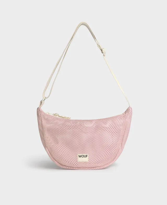 wouf-mesh-sac-bandouli-re-blush-rose-recycl image 1