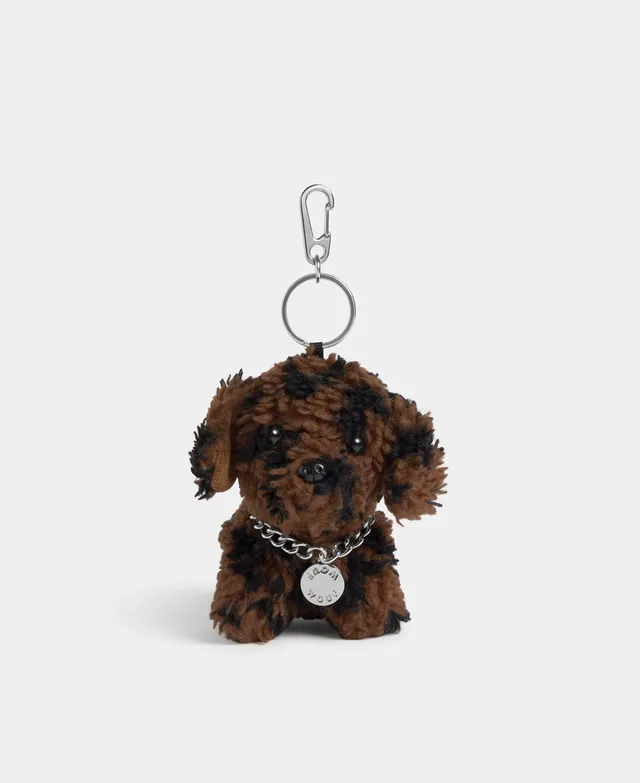 wouf-teddy-romy-dog-charm-porte-cl-s-peluche image 1