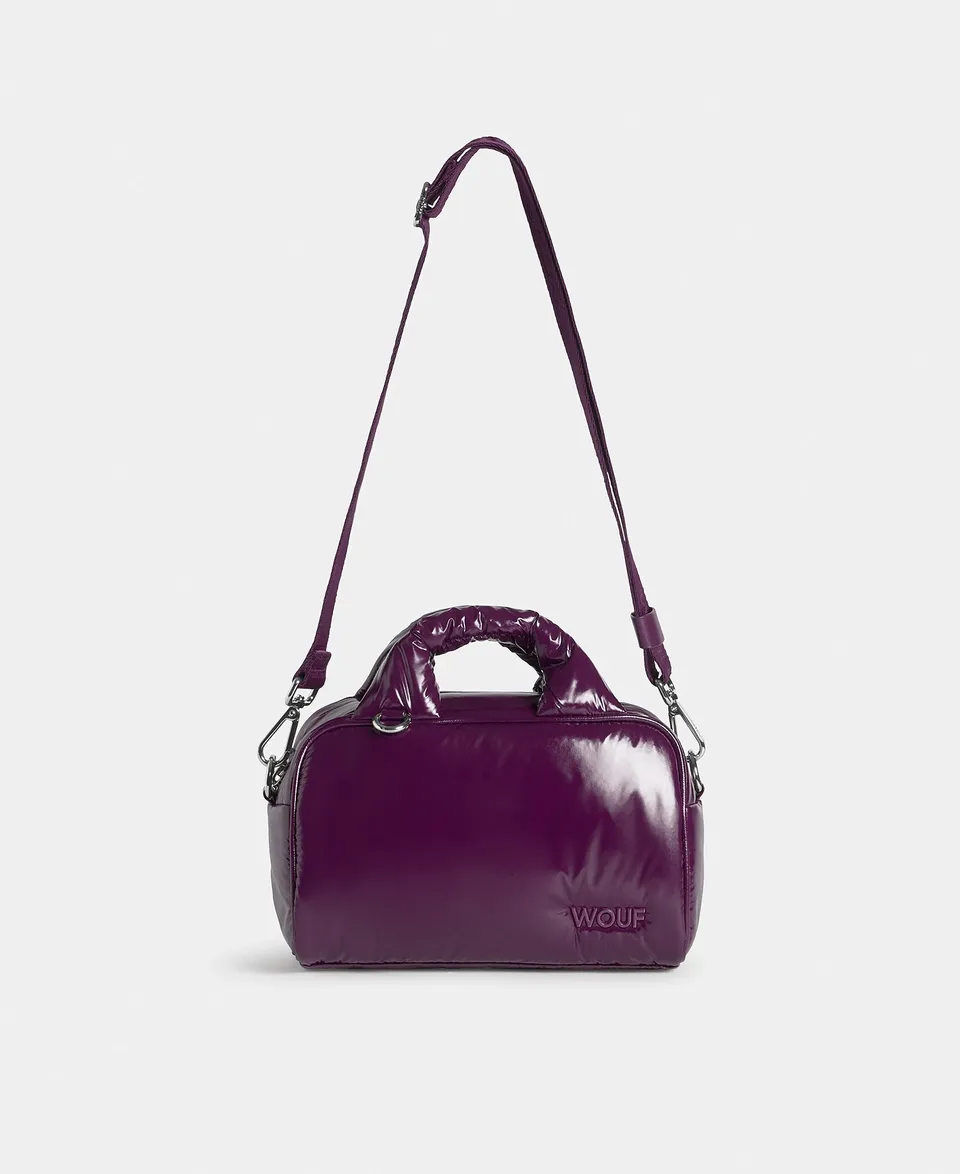 wouf-studio-plum-mini-sac-bowling-nylon image 1