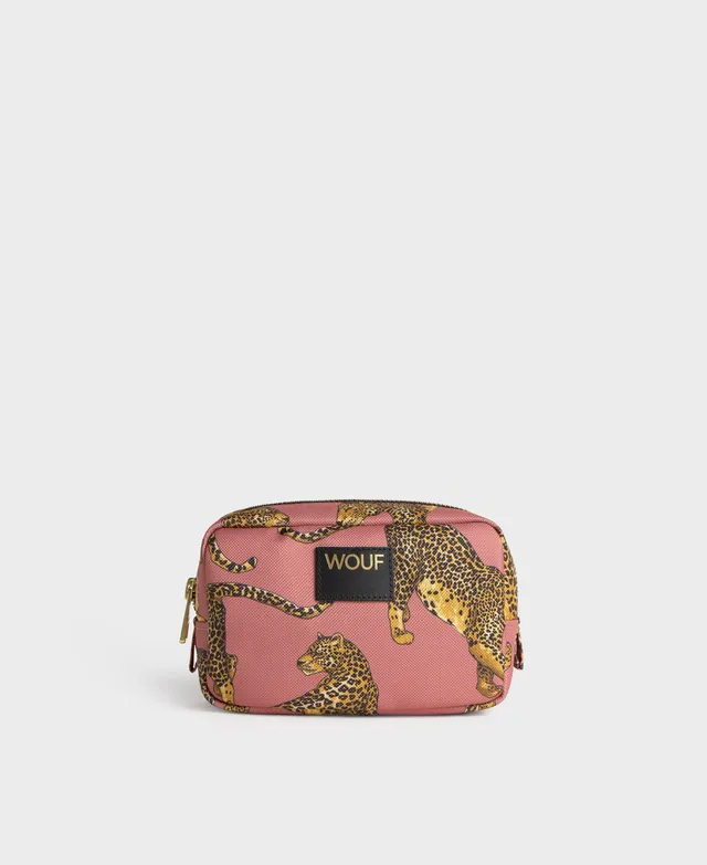 wouf-studio-blush-leopard-trousse-maquillage-15-cm image 1