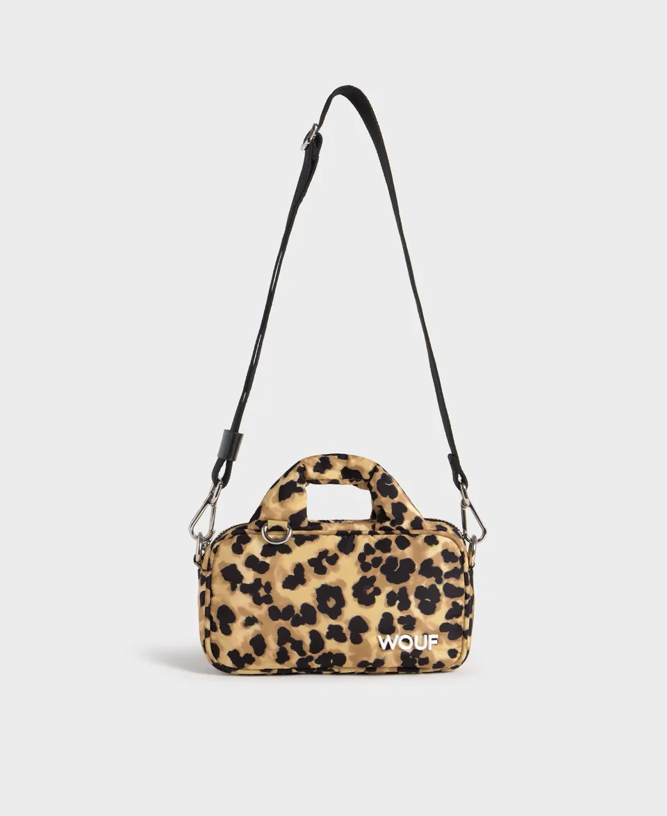 wouf-studio-feline-mini-sac-imprim-20-cm-polyester-recycl image 1