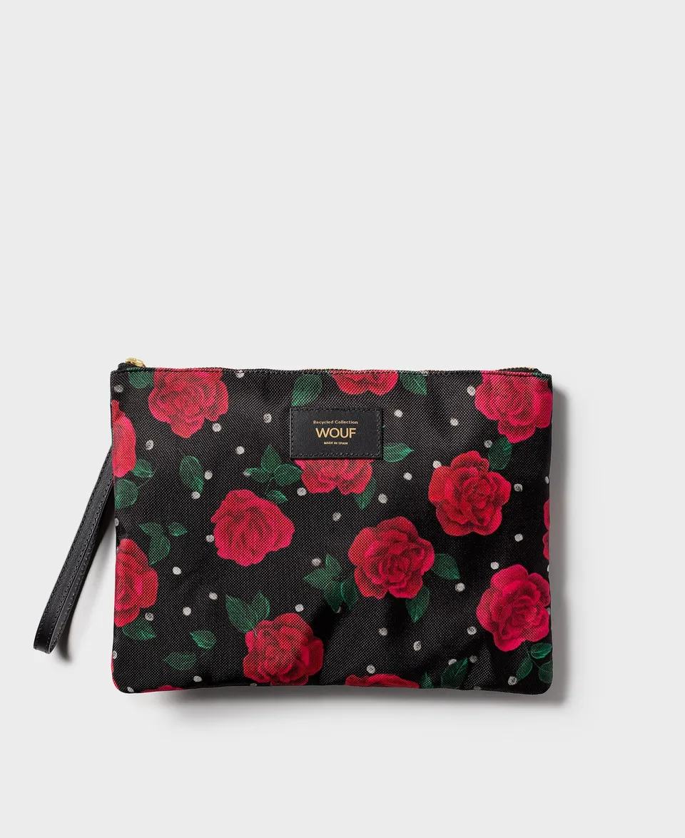wouf-daily-rosie-pochette-xl-poign-e-recycl-e image 1