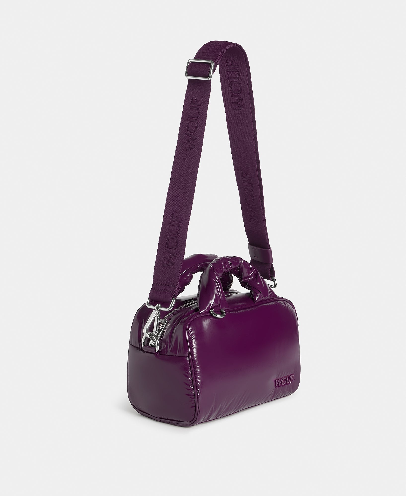 wouf-studio-plum-mini-sac-bowling-nylon image 4