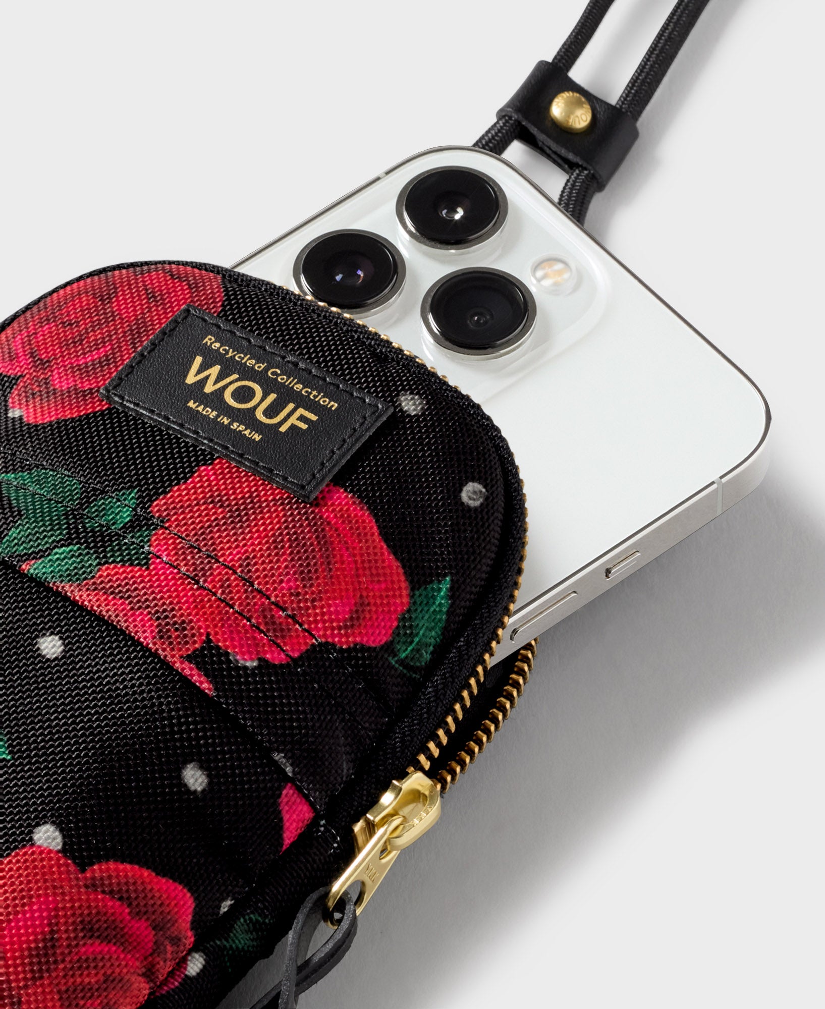 wouf-mesh-rosie-pochette-t-l-phone-petit-polyester-recycl image 4