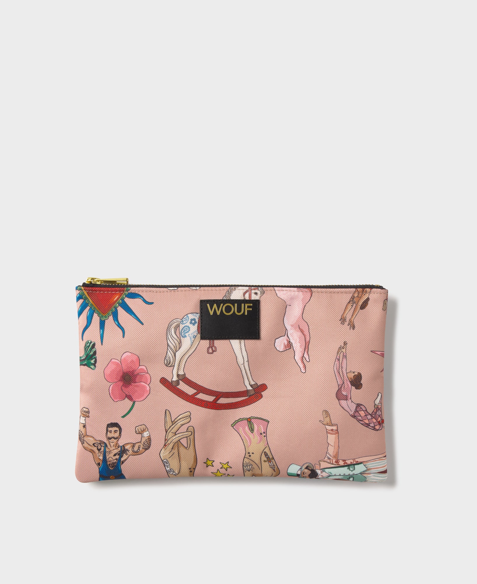 wouf-daily-circus-pochette-xl-26-cm-recycl-e image 1