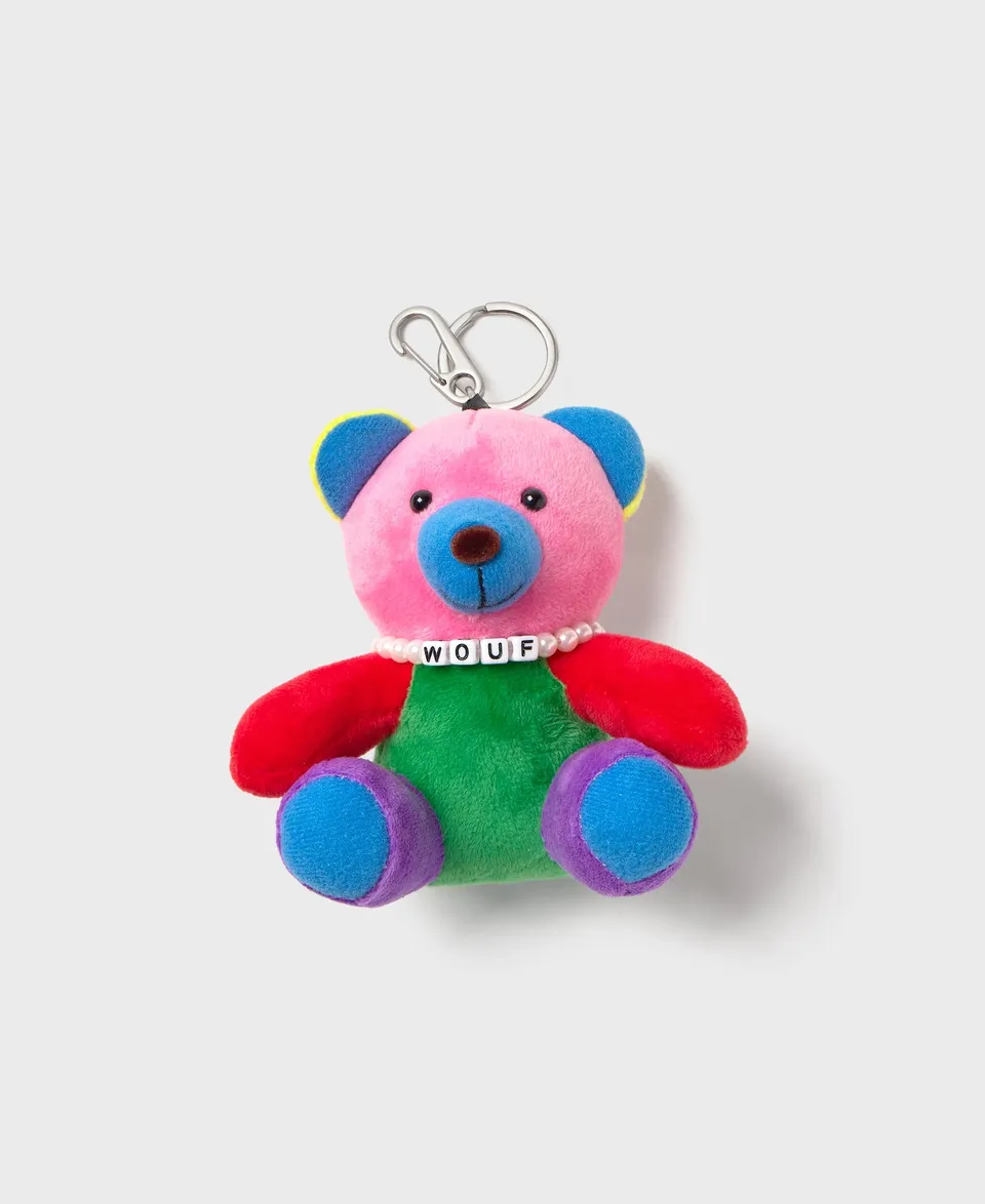 wouf-daily-rainbow-bear-charm-sac-imprim-polyester image 1