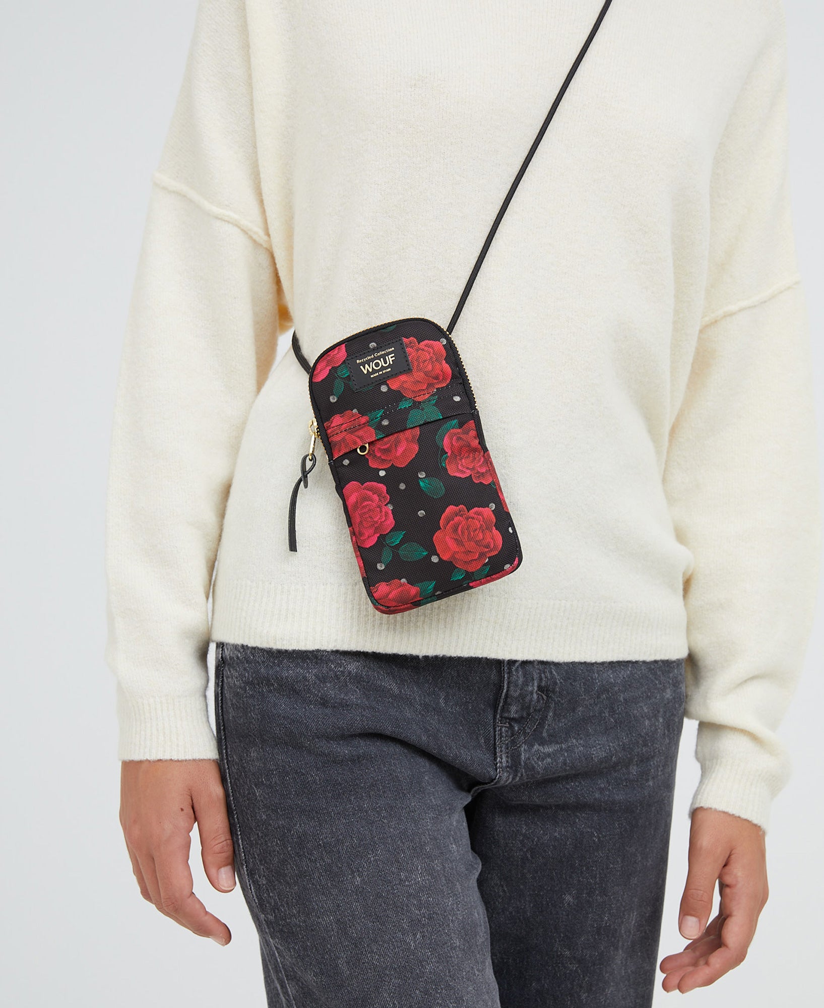 wouf-mesh-rosie-pochette-t-l-phone-petit-polyester-recycl image 2