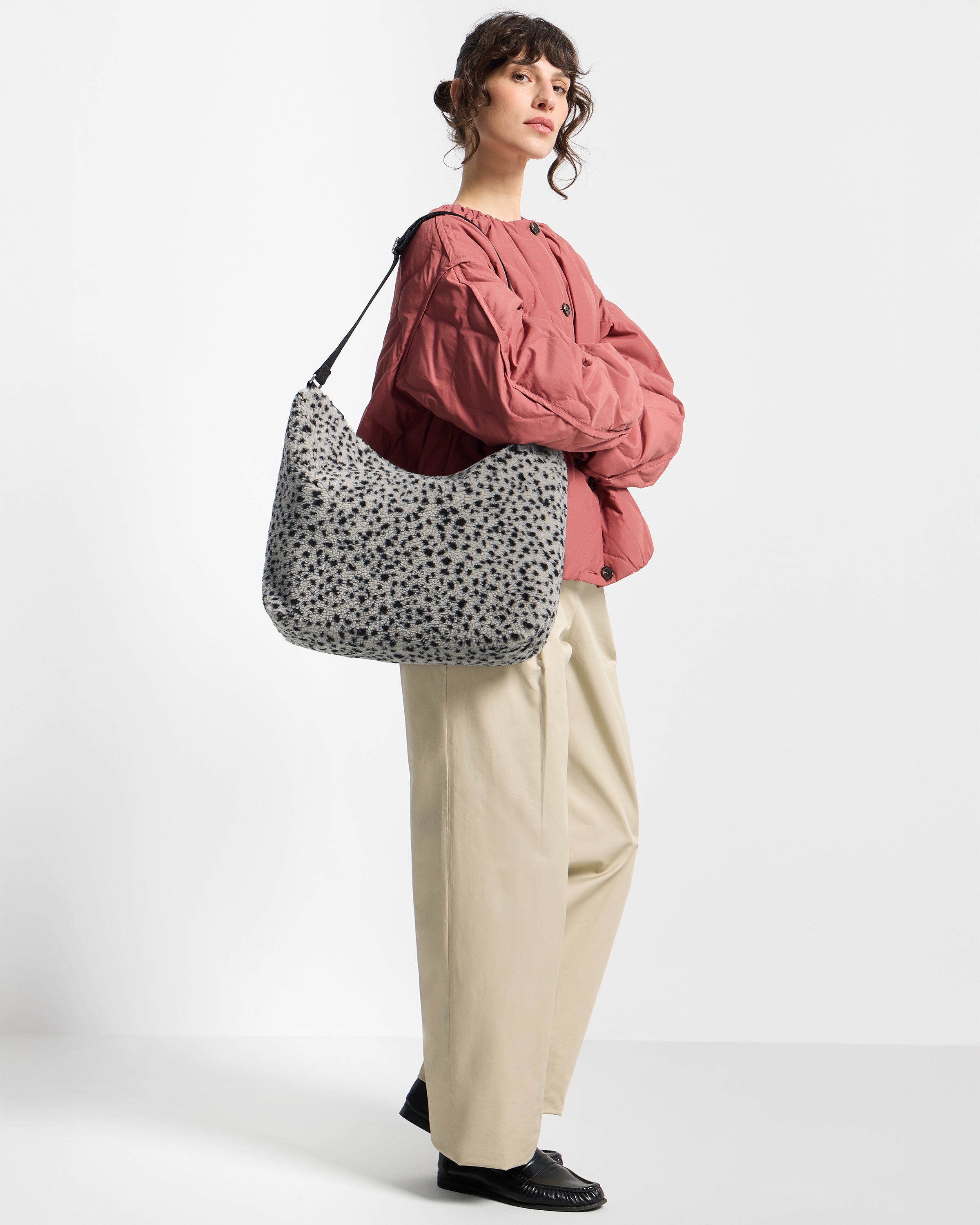 wouf-teddy-colette-sac-hobo-42-cm-recycl image 2
