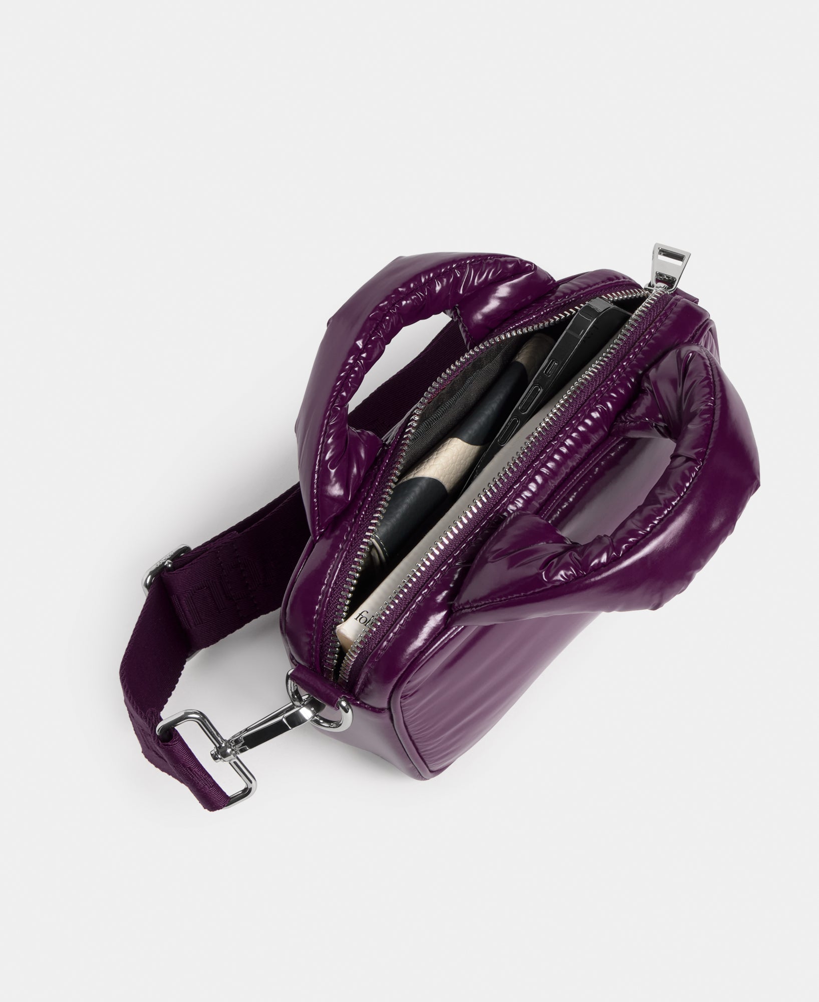 wouf-studio-plum-mini-sac-bandouli-re-nylon-recycl image 5