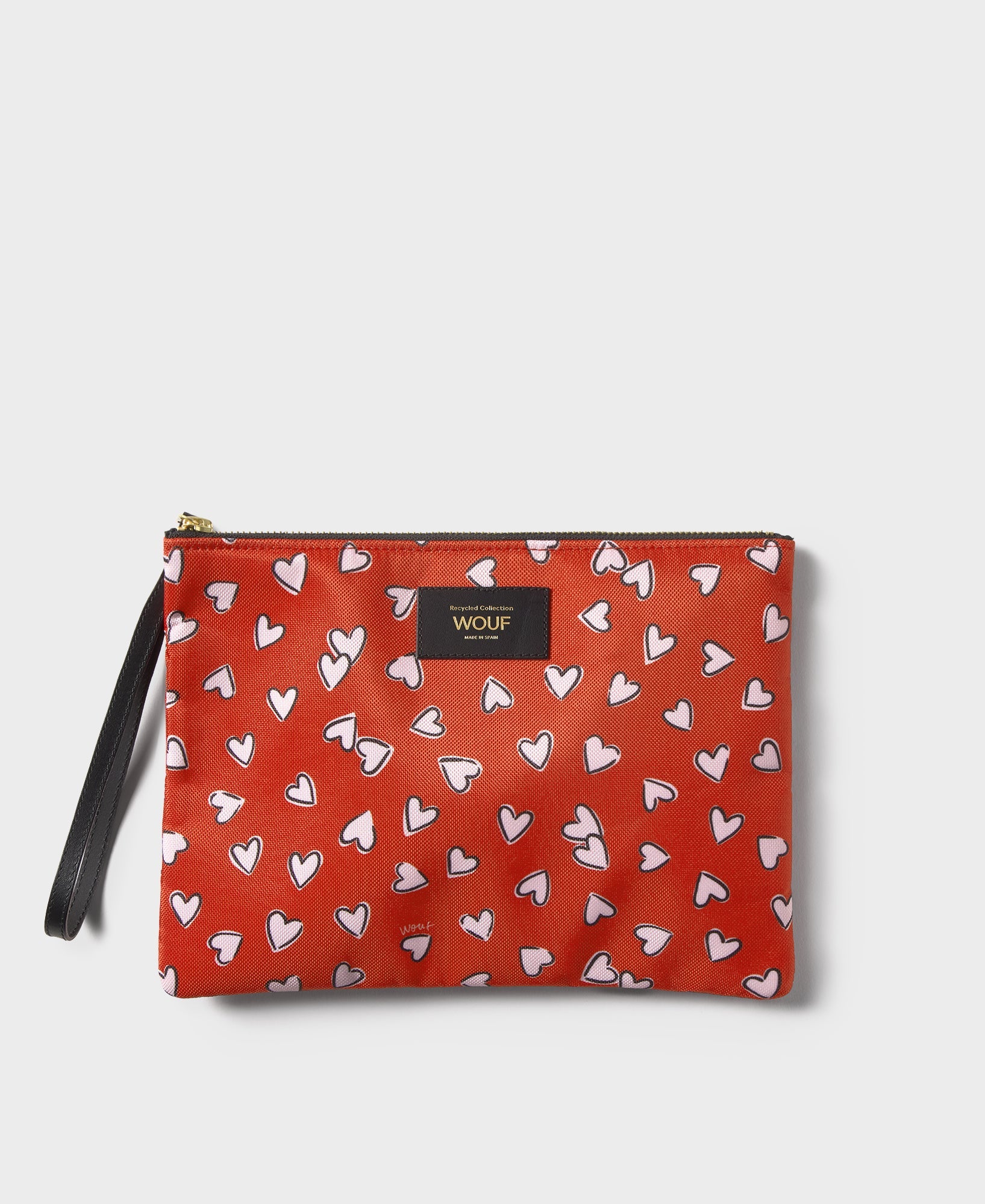 wouf-daily-pochette-xl-crush-tissu-recycl-26x19-cm image 1