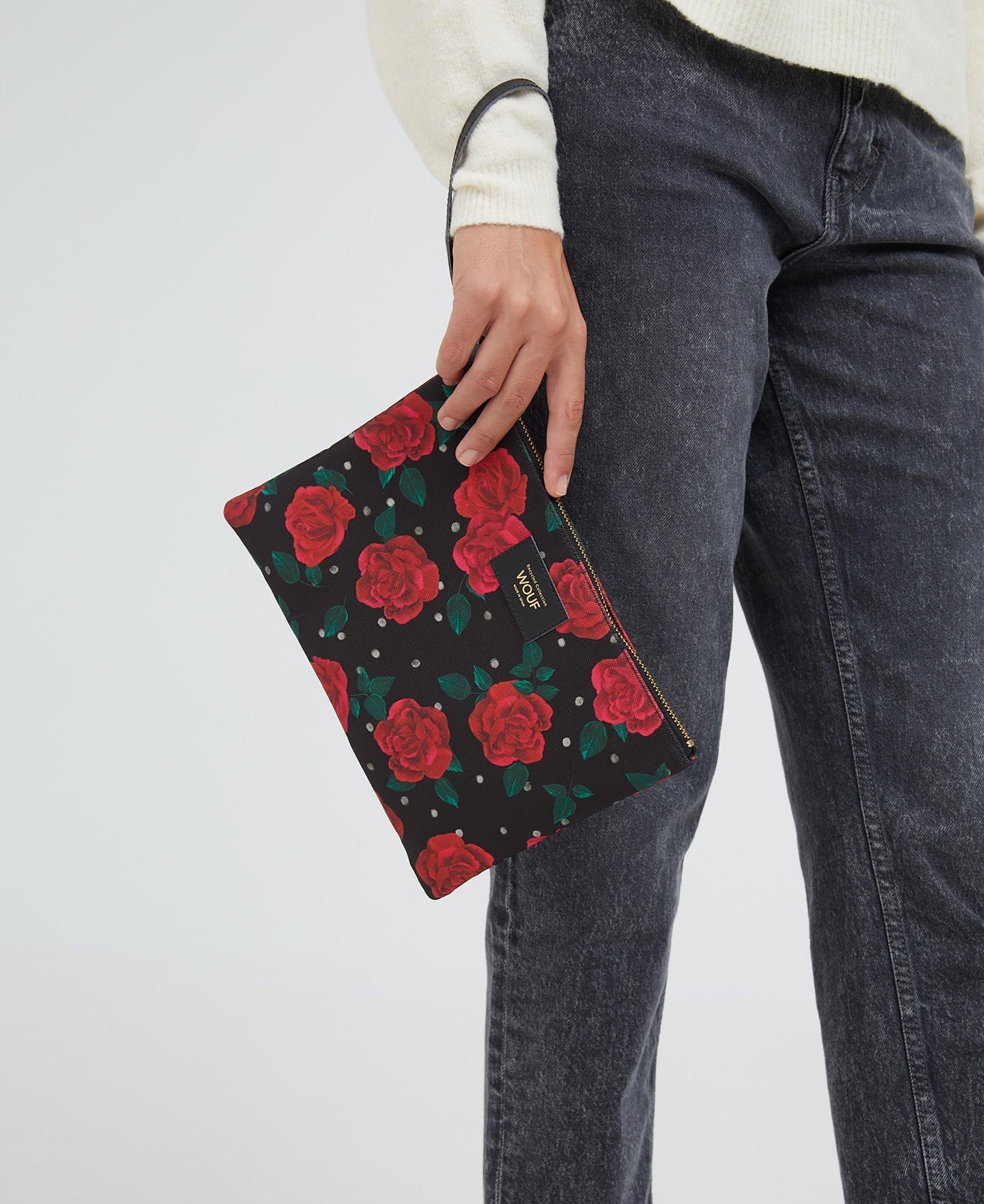 wouf-daily-rosie-pochette-xl-poign-e-recycl-e image 2