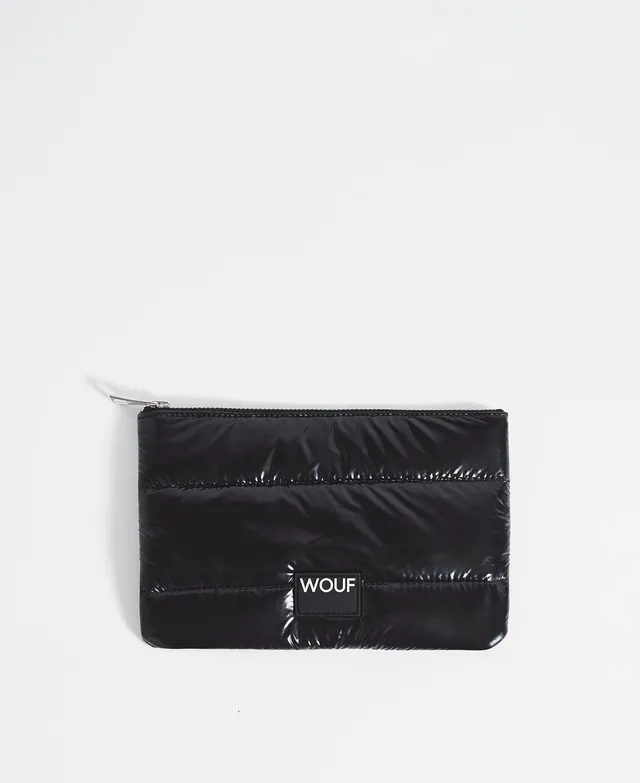 wouf-glossy-black-glossy-pochette-m-22-cm-noire-vernie image 1