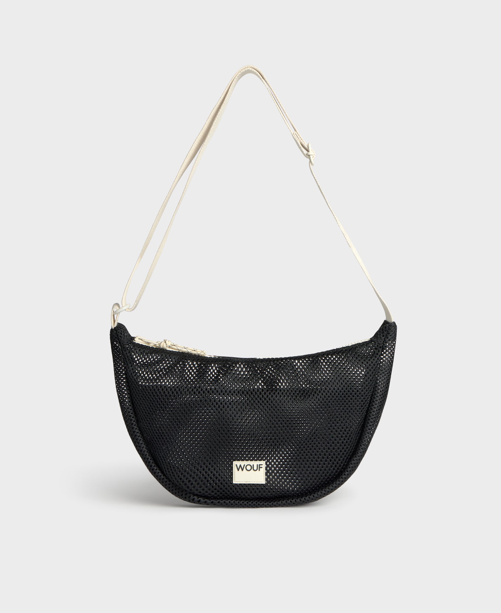 wouf-mesh-sac-bandouli-re-onyx-noir-polyester-recycl image 1